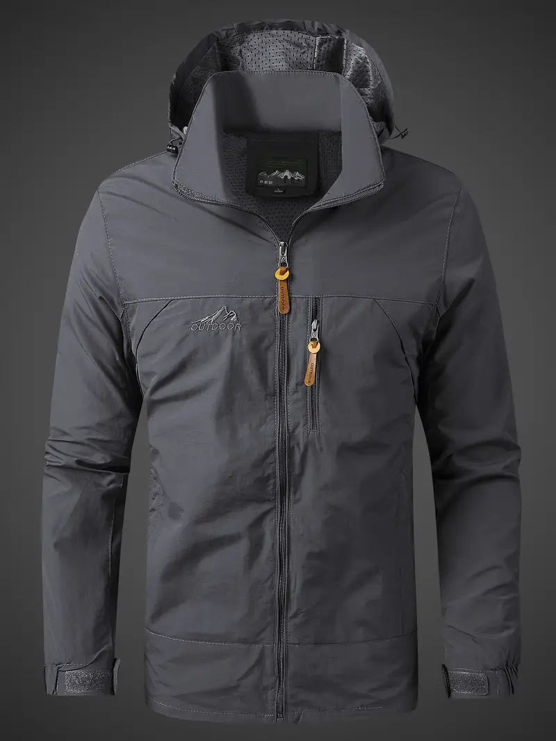 Davy | Waterproof and Windproof Men's Outdoor Jacket for All Activities