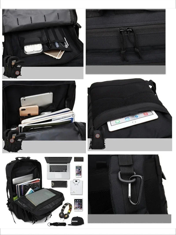 Davy | Waterproof Outdoor Backpack with Many Pockets