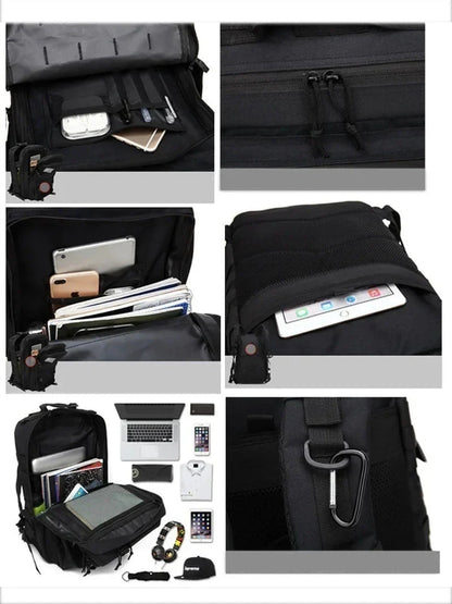 Davy | Waterproof Outdoor Backpack with Many Pockets