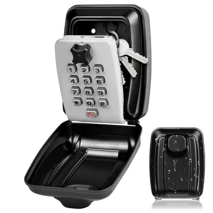 Davy | Waterproof Wall-Mounted Key Box – Outdoor Lockable Key Storage with Combination Code
