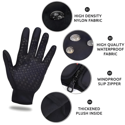 Davy | Waterproof Winter Thermal Gloves Windproof