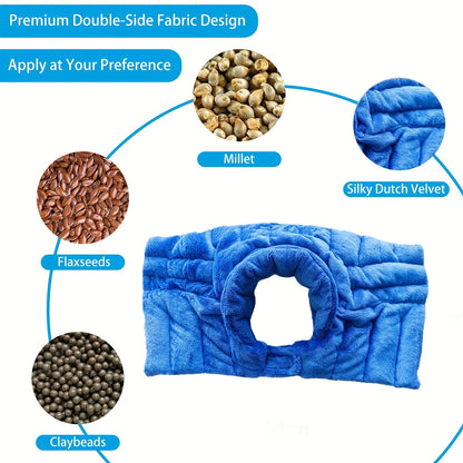 Davy | Weighted Microwave Heating Pad – Comfort and Relaxation for Neck and Shoulders