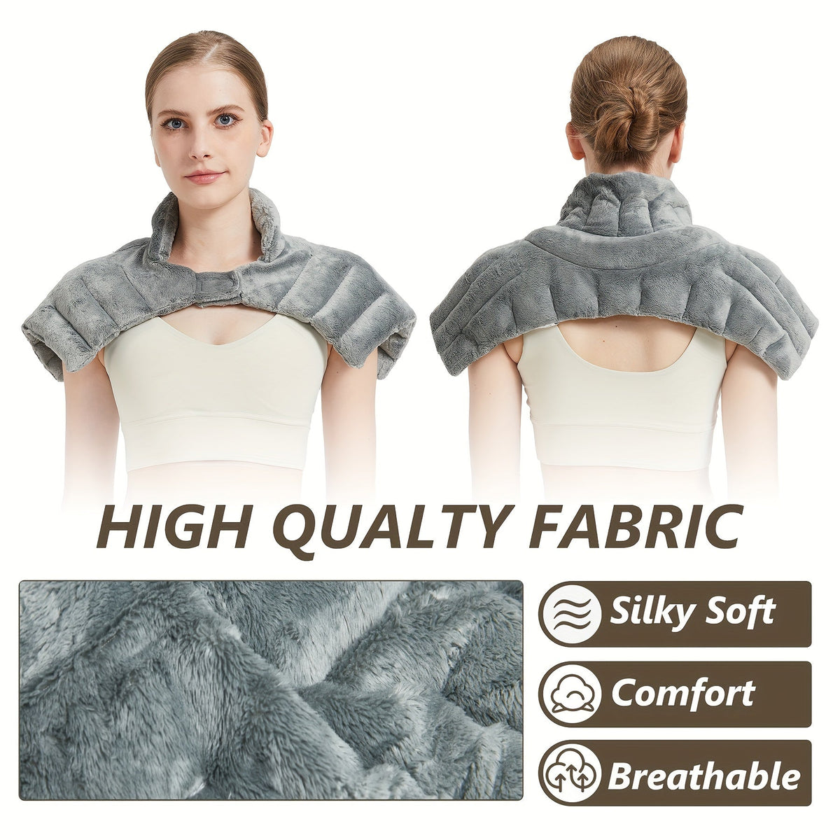 Davy | Weighted Microwave Heating Pad – Comfort and Relaxation for Neck and Shoulders