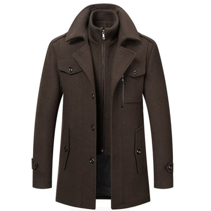 The Davy: A Windproof Two-Piece Wool Blend Coat