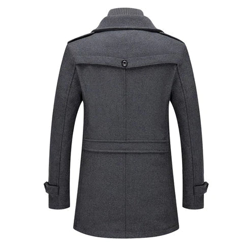 The Davy: A Windproof Two-Piece Wool Blend Coat