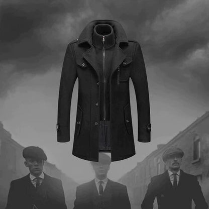 The Davy: A Windproof Two-Piece Wool Blend Coat