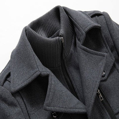 The Davy: A Windproof Two-Piece Wool Blend Coat