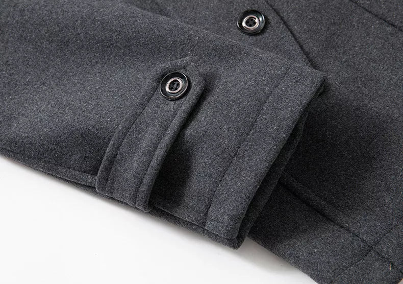 The Davy: A Windproof Two-Piece Wool Blend Coat