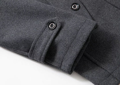 The Davy: A Windproof Two-Piece Wool Blend Coat