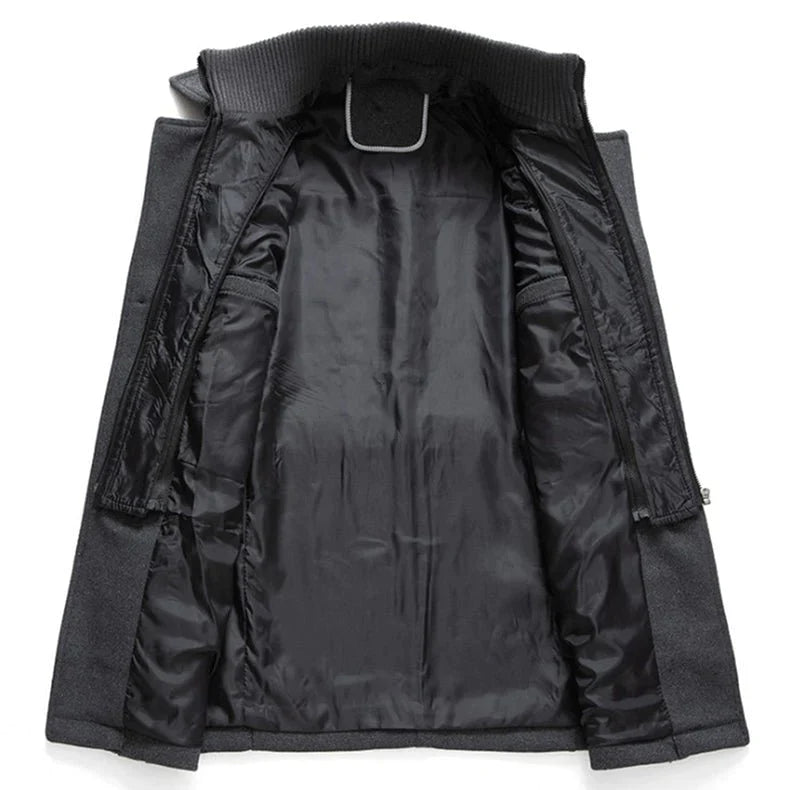 The Davy: A Windproof Two-Piece Wool Blend Coat