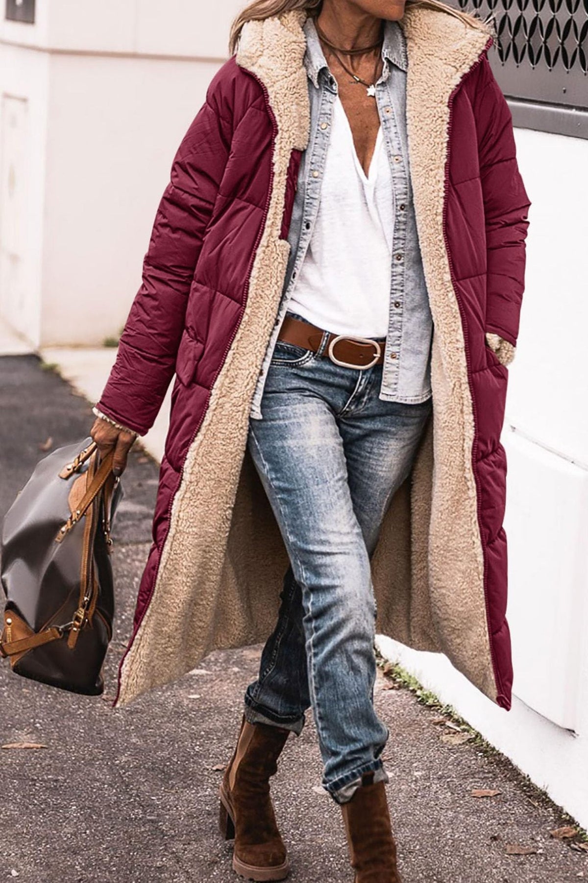 Cozy Reversible Winter Jacket