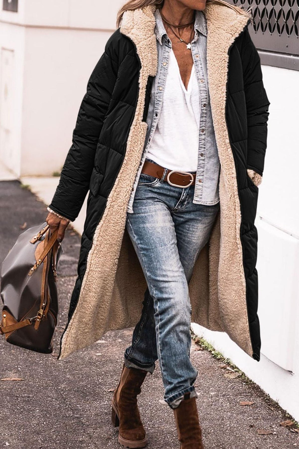 Cozy Reversible Winter Jacket