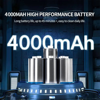 Davy | Powerful 95000PA Cordless Vacuum - Quiet, Lightweight Design