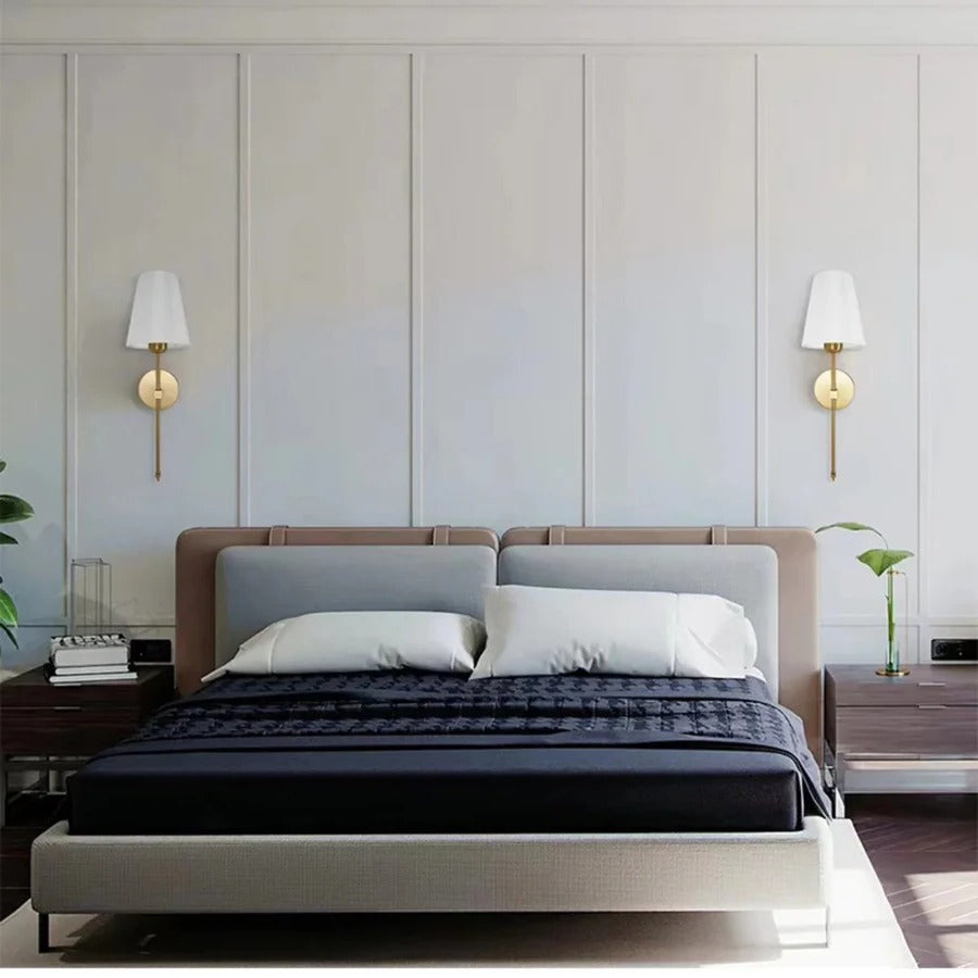Davy | Wireless Wall Lamps, Pack of 2