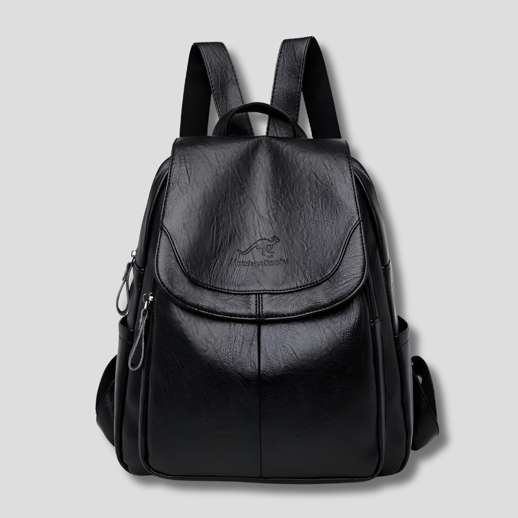 Davy | Women's Anti-Theft Backpack with Embossed Detail