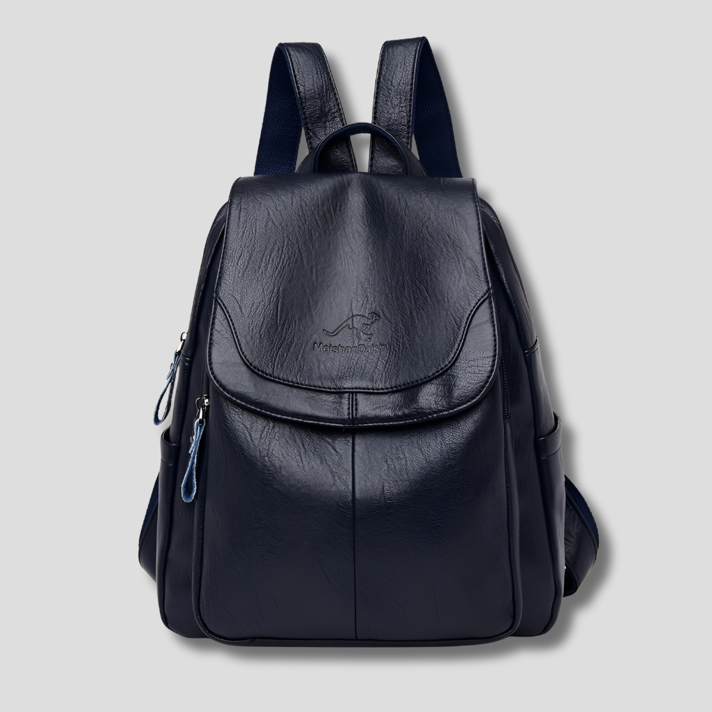 Davy | Women's Anti-Theft Backpack with Embossed Detail