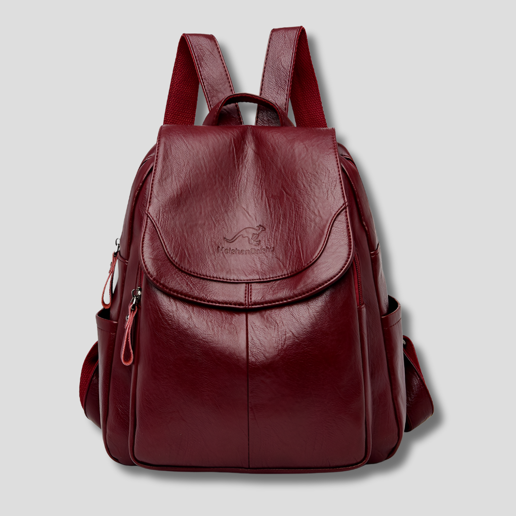 Davy | Women's Anti-Theft Backpack with Embossed Detail