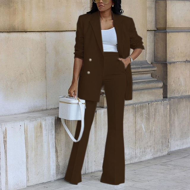Women's Tailored Blazer and Trouser Set