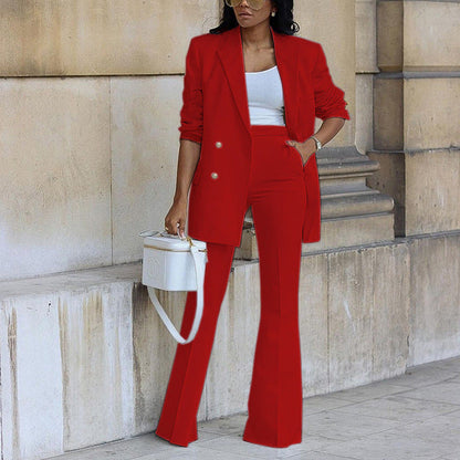 Women's Tailored Blazer and Trouser Set