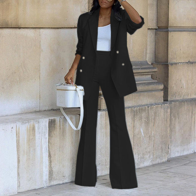 Women's Tailored Blazer and Trouser Set
