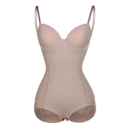 Women's Lace Trim Shaping Bodysuit