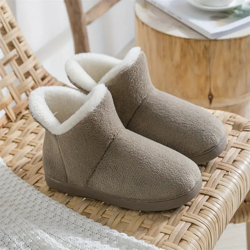 Women's Warm Bootie Slippers for Home