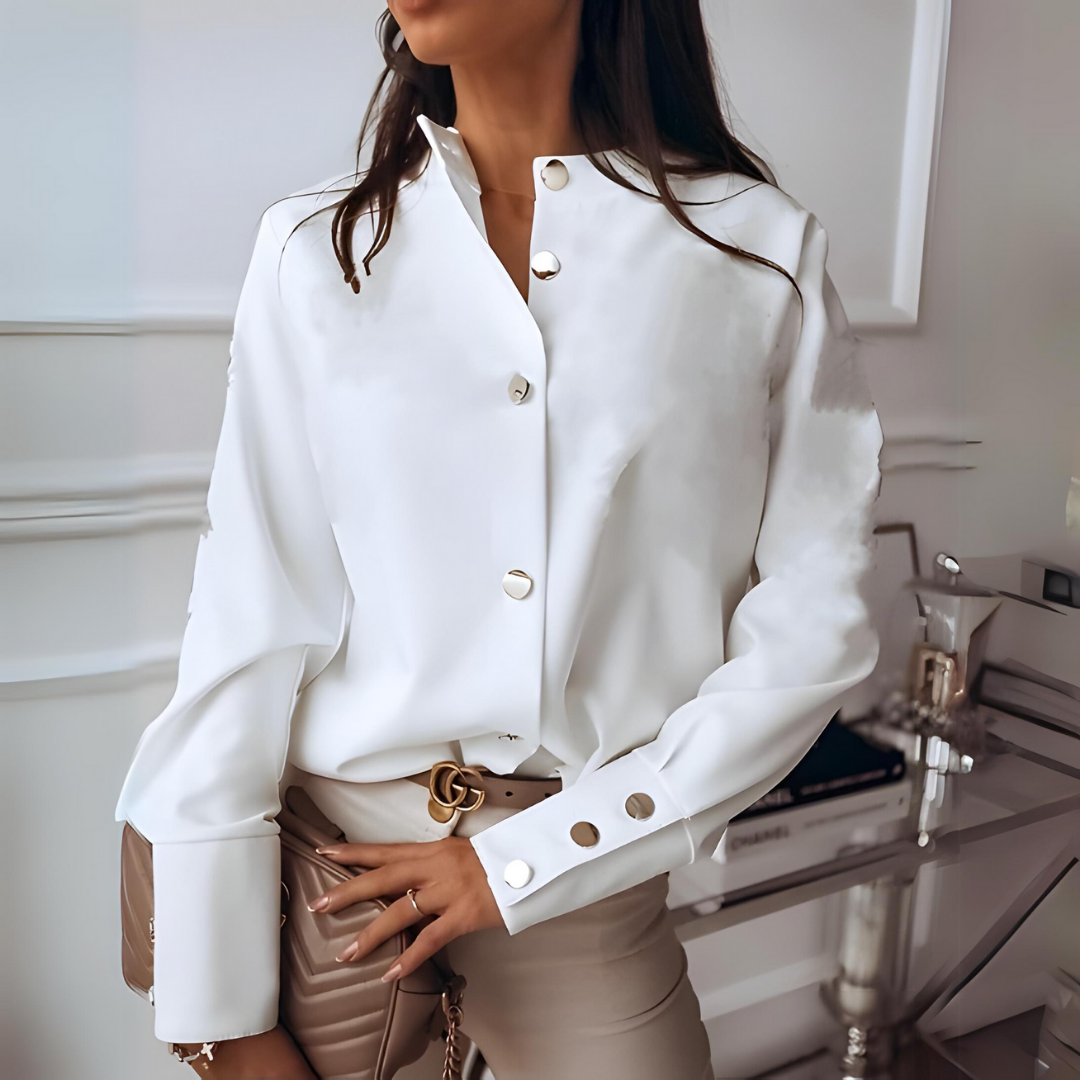 Women's Lightweight Button-Up Shirt