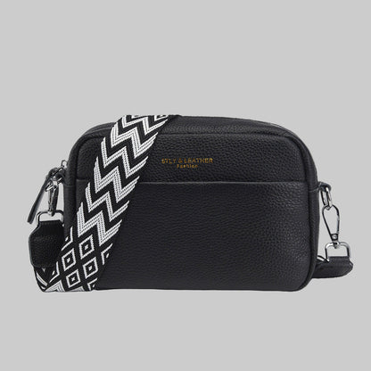 Davy | Women's Camera Crossbody Bag with Geometric Strap