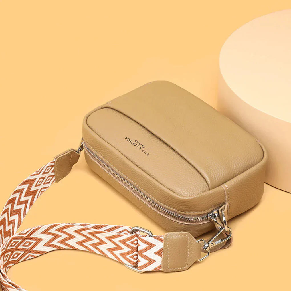 Davy | Women's Camera Crossbody Bag with Geometric Strap