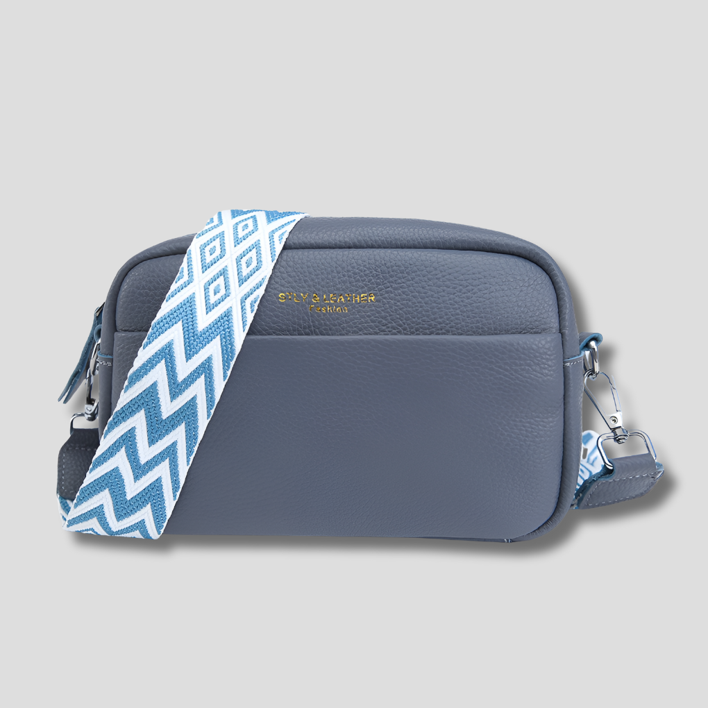 Davy | Women's Camera Crossbody Bag with Geometric Strap