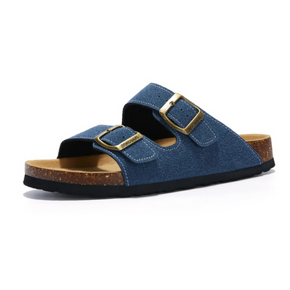 Adjustable Comfort Slides with Cork Footbed