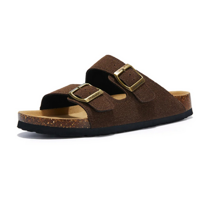 Adjustable Comfort Slides with Cork Footbed