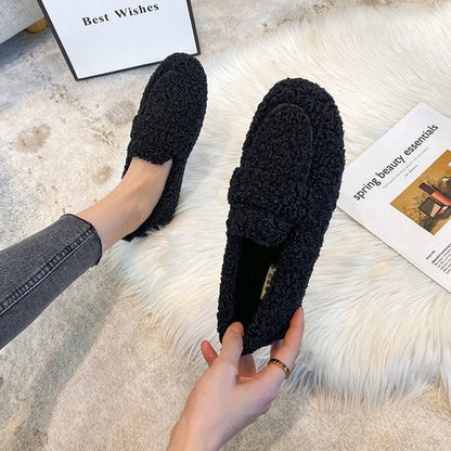 Women's Plush Cozy Loafer Slippers