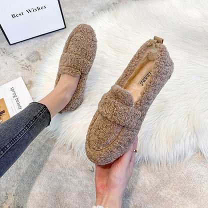 Women's Plush Cozy Loafer Slippers