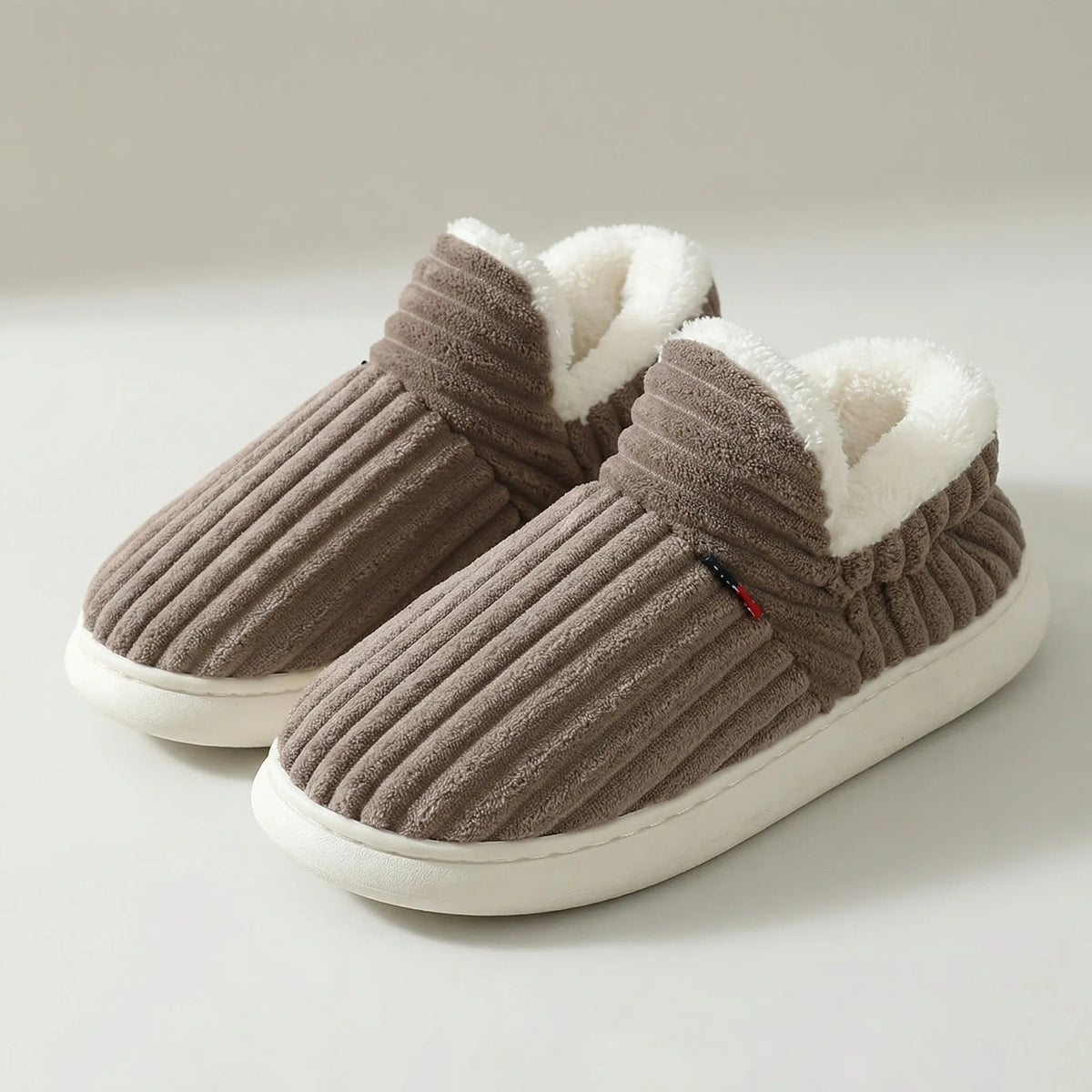 Women's Cozy Ribbed Indoor Slippers