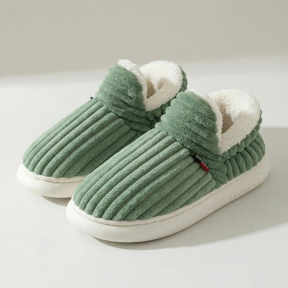 Women's Cozy Ribbed Indoor Slippers