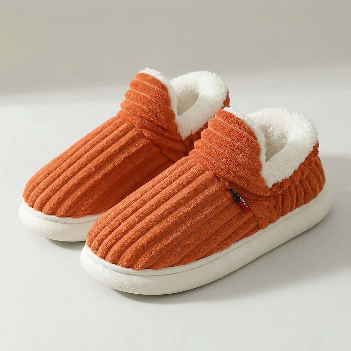 Women's Cozy Ribbed Indoor Slippers