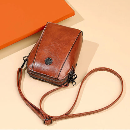 Davy | Women's Crossbody Bag with Decorative Emblem