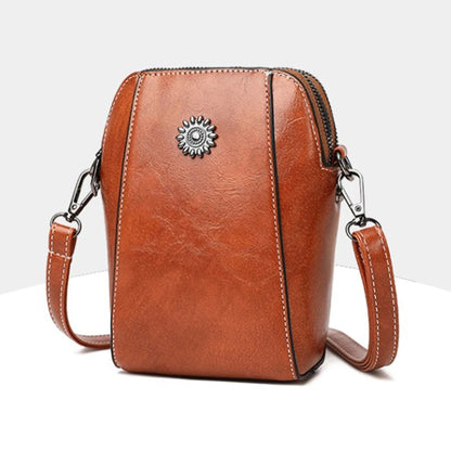 Davy | Women's Crossbody Bag with Decorative Emblem