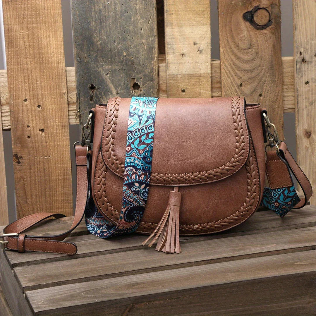 Davy | Women's Crossbody Bag with Tassel Detail