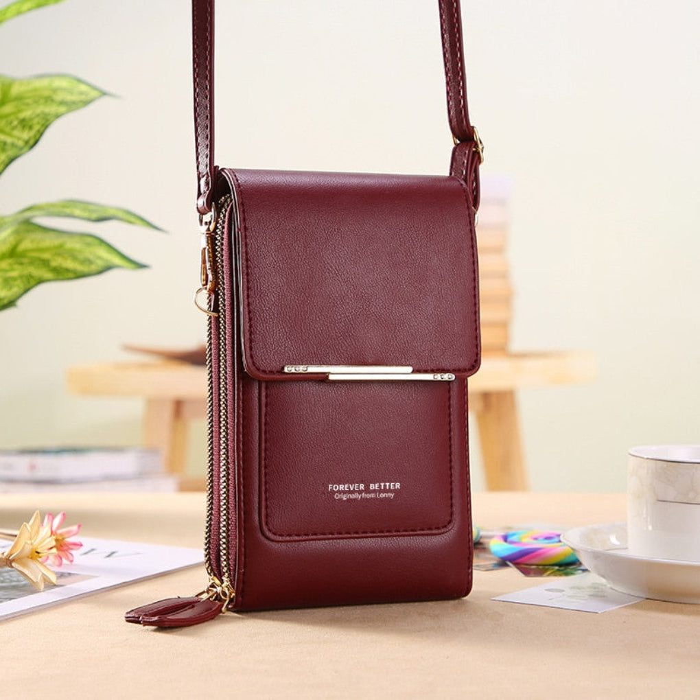Davy | Women's Crossbody Phone Bag with Touchscreen Pocket