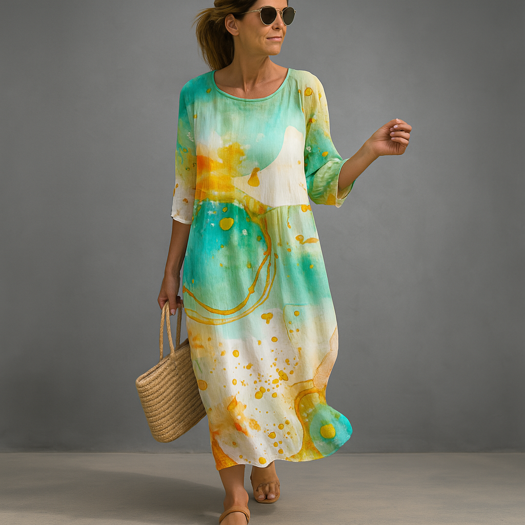 Floral Bloom Midi Dress