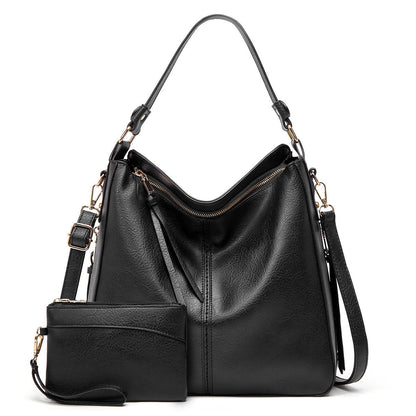 Davy | Women's Hobo Shoulder Bag with Zipper Accent