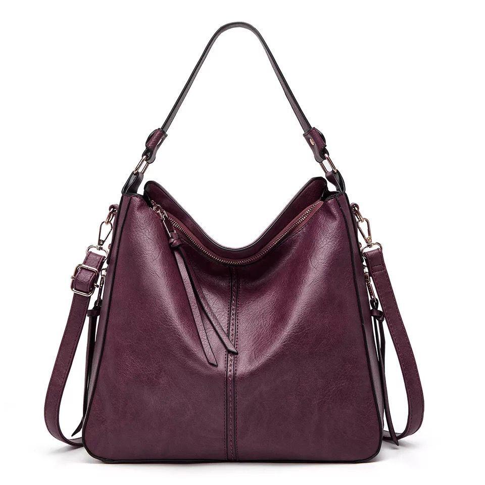 Davy | Women's Hobo Shoulder Bag with Zipper Accent
