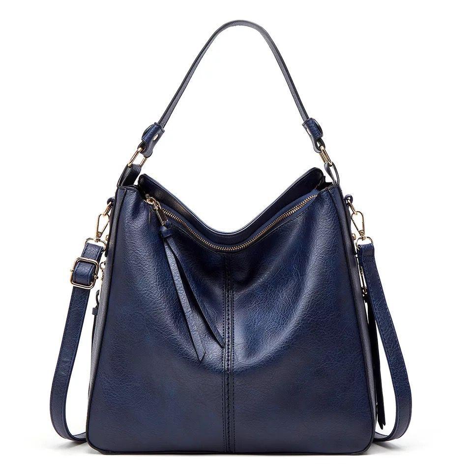 Davy | Women's Hobo Shoulder Bag with Zipper Accent