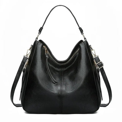 Davy | Women's Hobo Shoulder Bag with Zipper Accent
