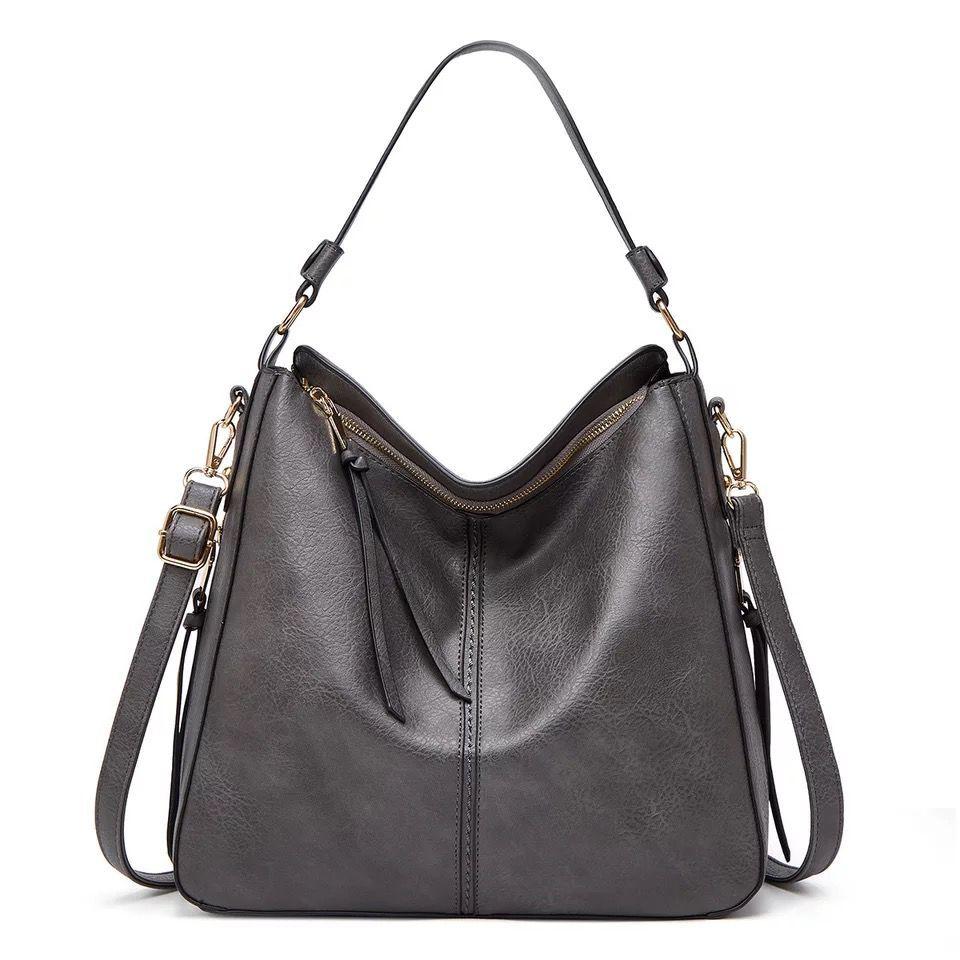 Davy | Women's Hobo Shoulder Bag with Zipper Accent