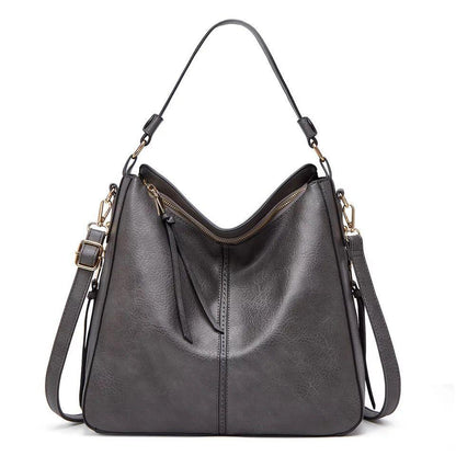 Davy | Women's Hobo Shoulder Bag with Zipper Accent