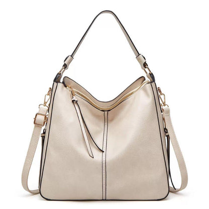Davy | Women's Hobo Shoulder Bag with Zipper Accent