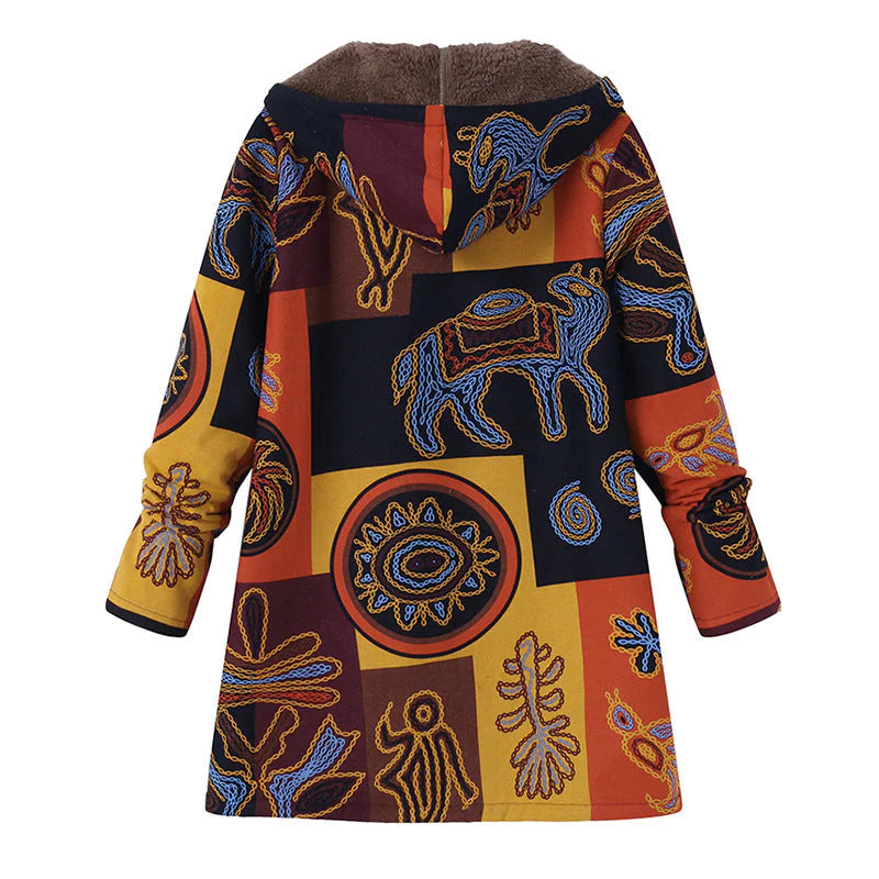 Women's Cozy Fleece Lined Hooded Coat